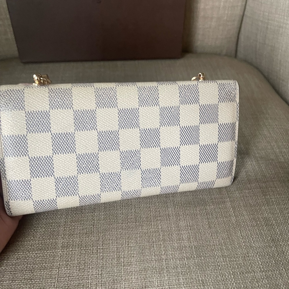 Authentic Louis Vuitton damier azur long wallet TN2134 (B32) - Picture 6 of 15
